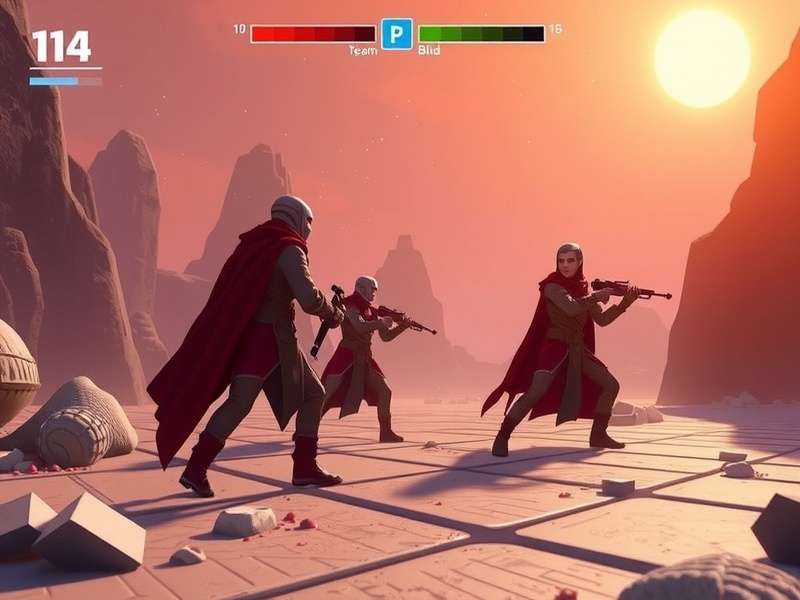 Team Blind Game Screenshot